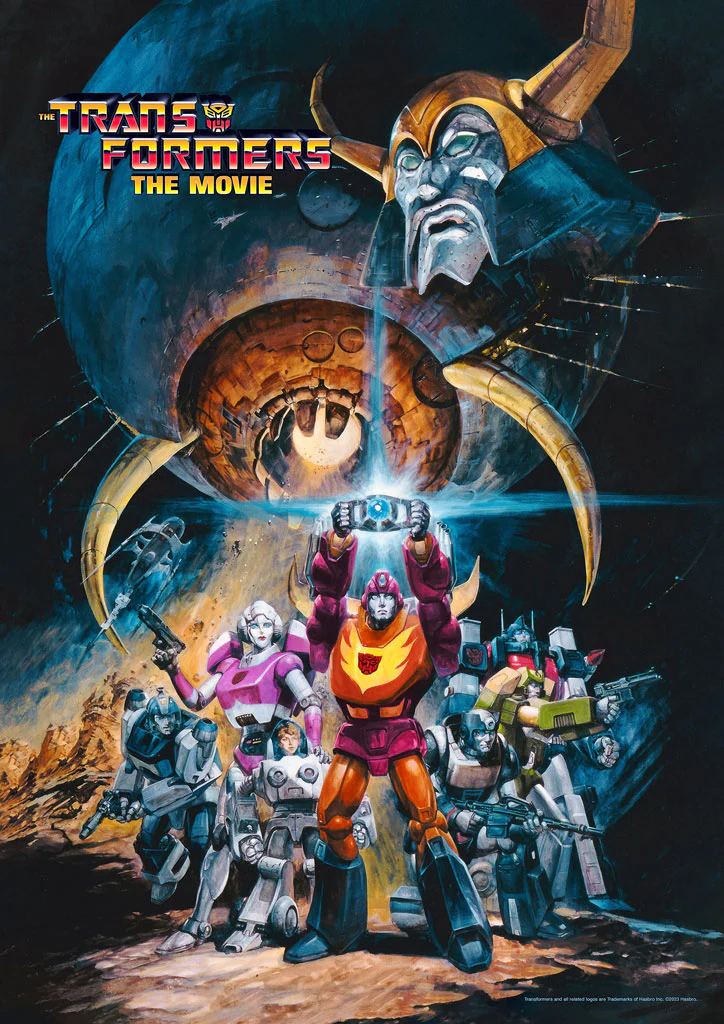 The Transformers: The Movie - Japanese Key Art
