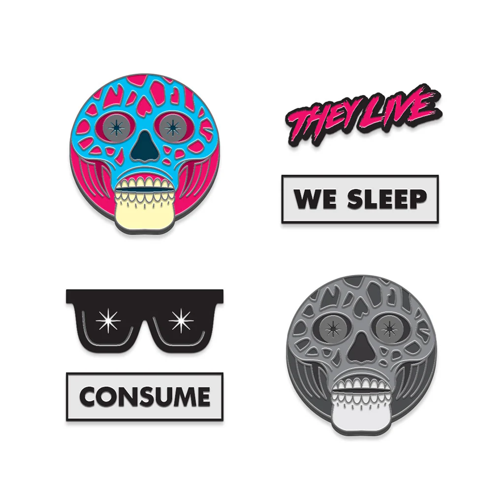 They Live Enamel Pin Set - Image 2