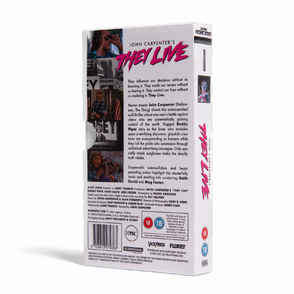 They Live - They Live, We Sleep Edition VHS - Image 4