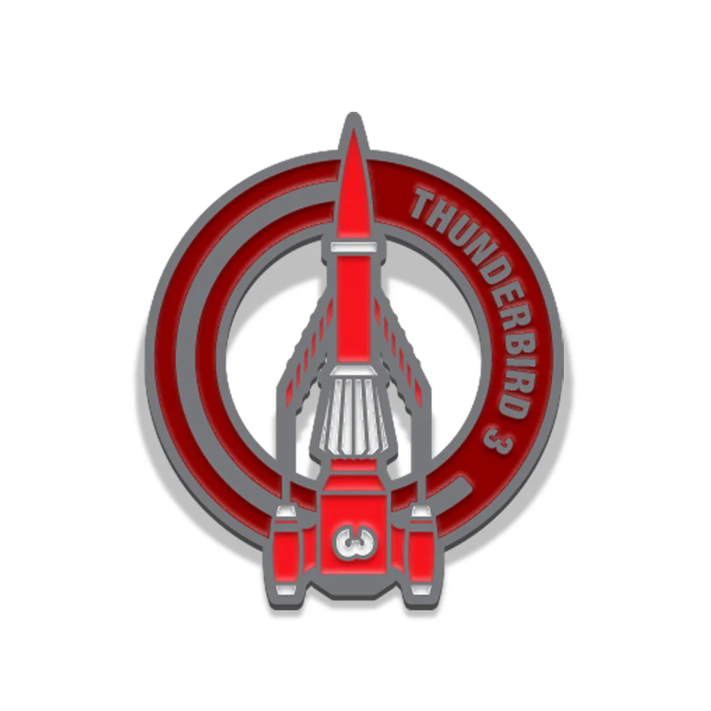 Thunderbird 3 Enamel Pin - Image 2