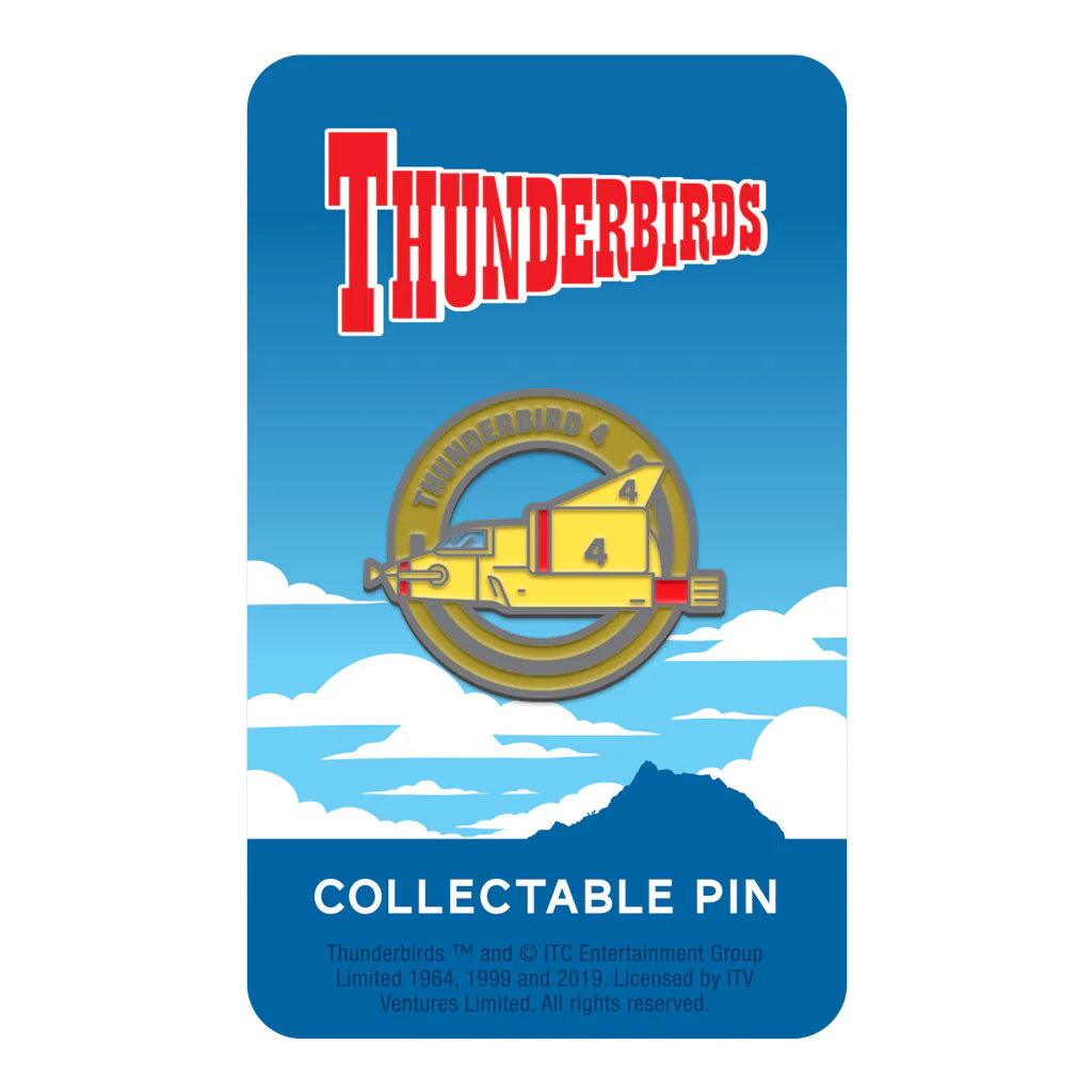 Thunderbird 4 Enamel Pin