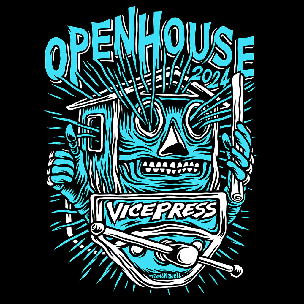 Vice Press Open House 2024 Charity T-Shirt - Image 4