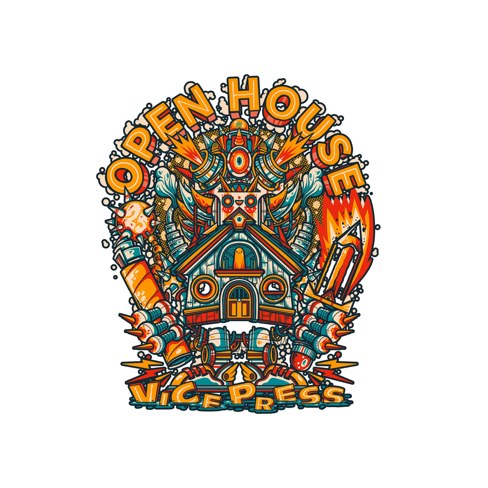 Vice Press Open House 2025 T-Shirt - Image 3