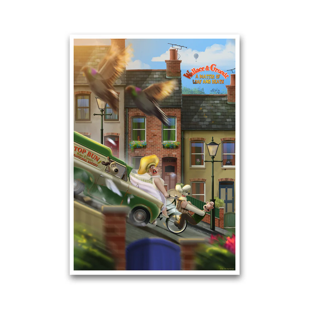 Wallace & Gromit Art Print Set - Image 6