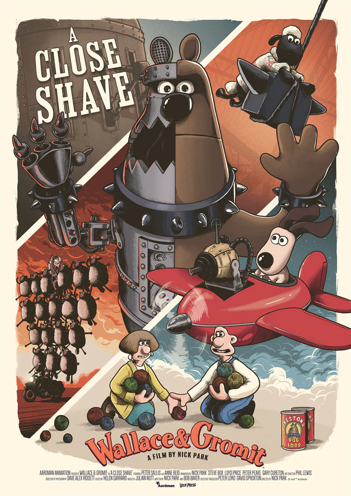 Wallace & Gromit In A Close Shave